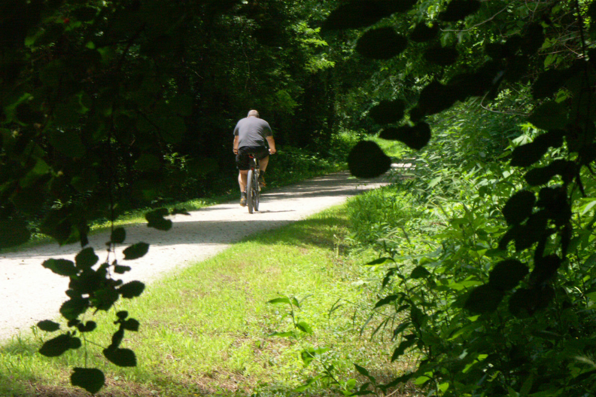 bicycle Katy Trail